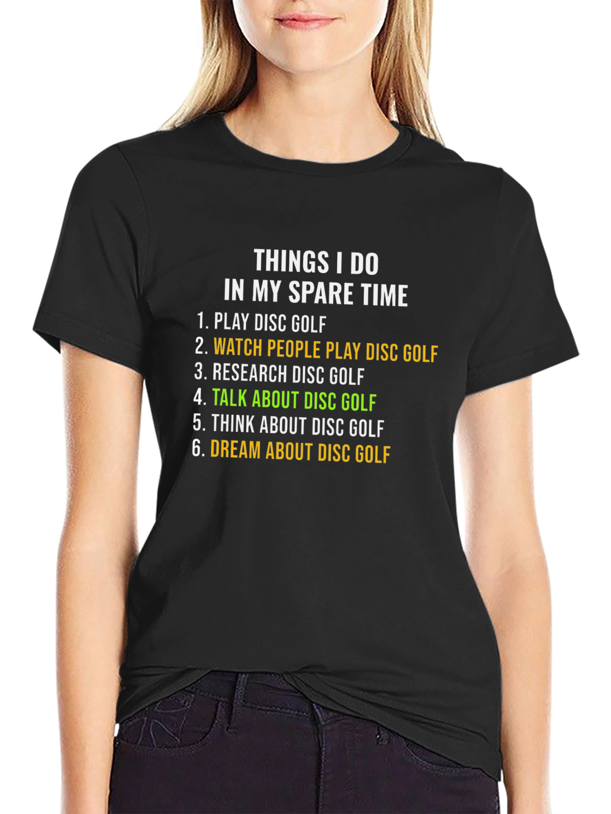 Disc Golf Spare Time Hobby T-Shirt