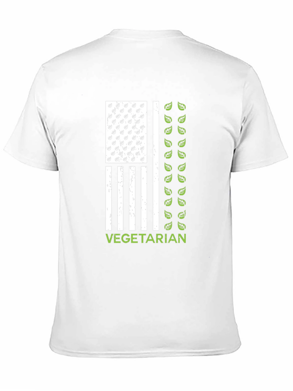 Vegetarian American Flag Graphic Tee
