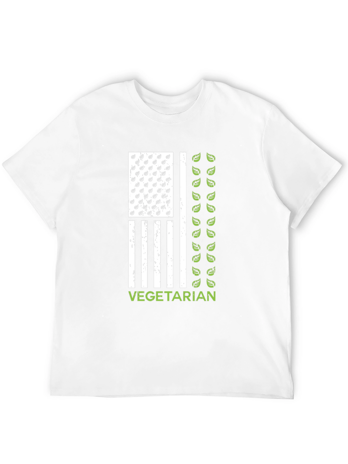 Vegetarian American Flag Graphic Tee