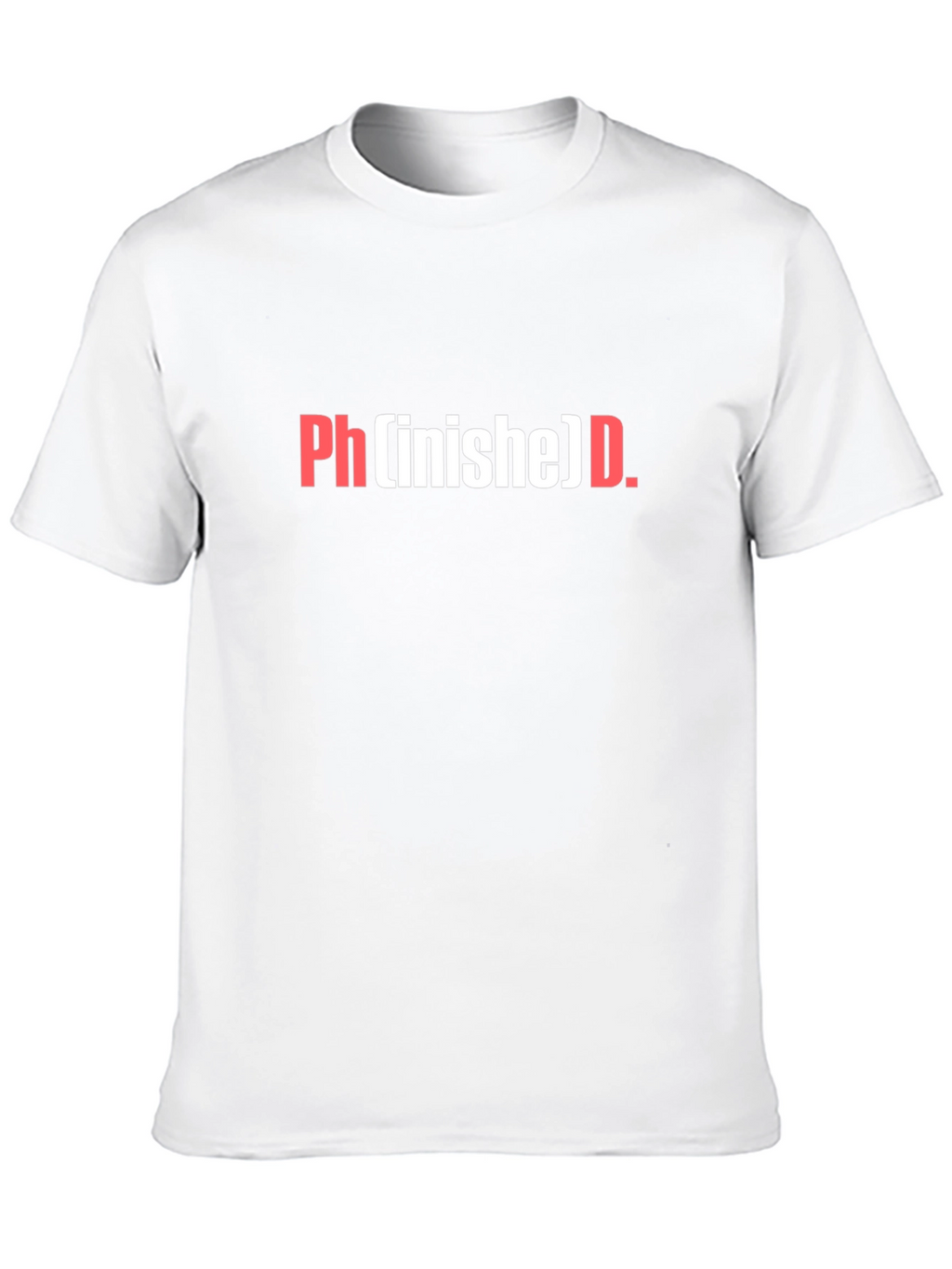 Phinished PhD T-Shirt - Black