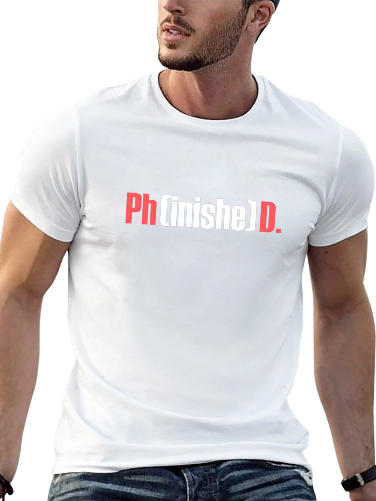 Phinished PhD T-Shirt - Black