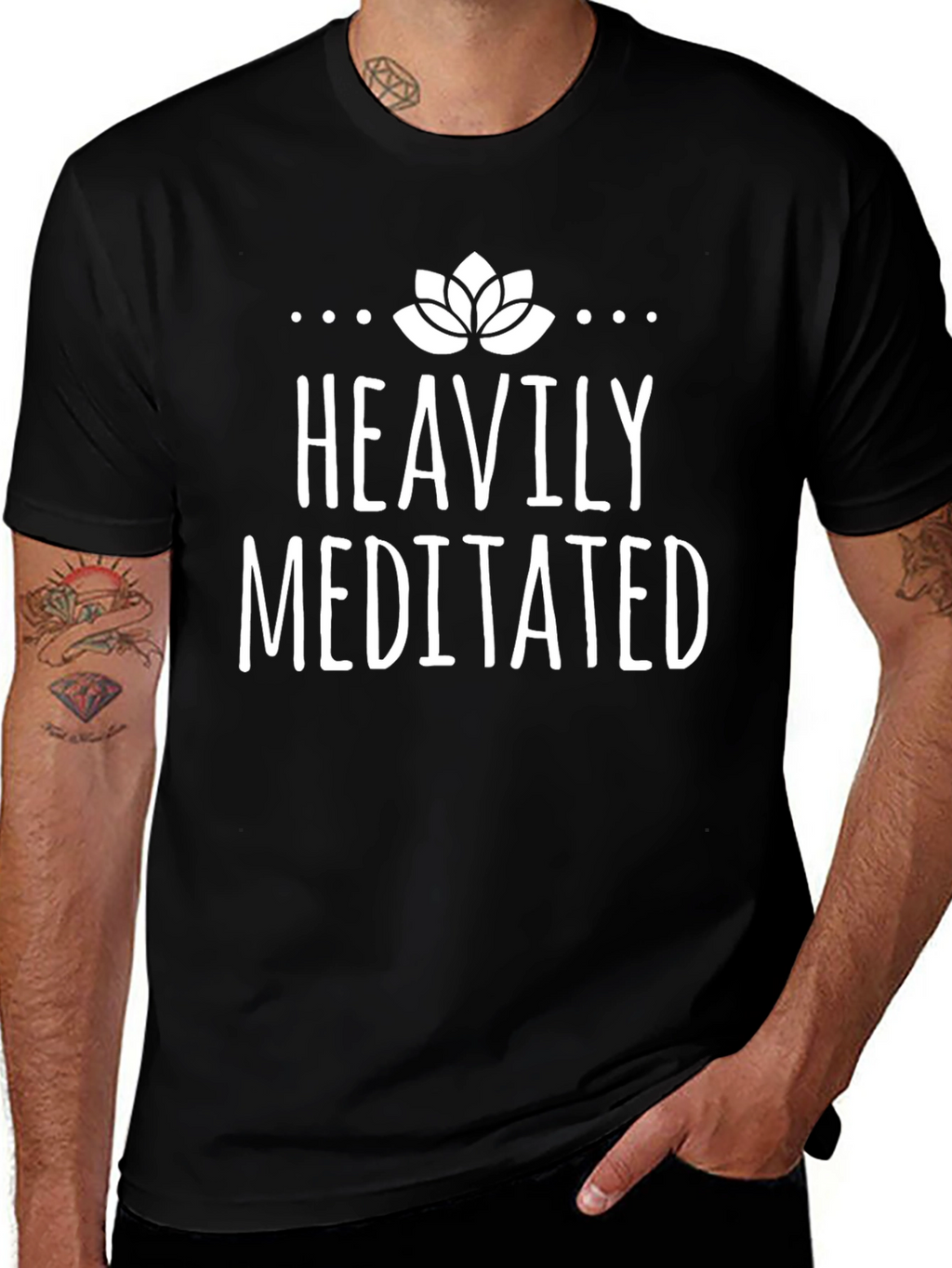 Heavily Meditated Graphic T-Shirt