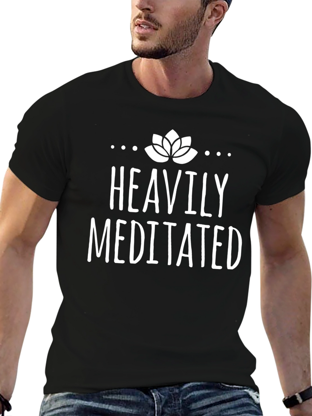 Heavily Meditated Graphic T-Shirt