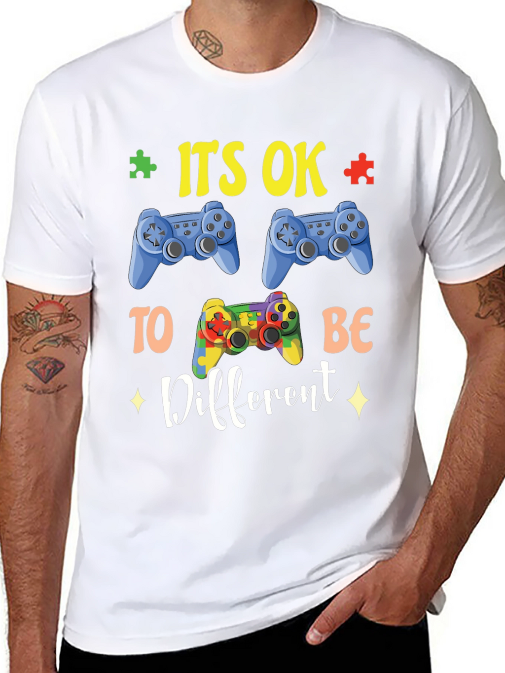 Autism Awareness Gaming T-Shirt