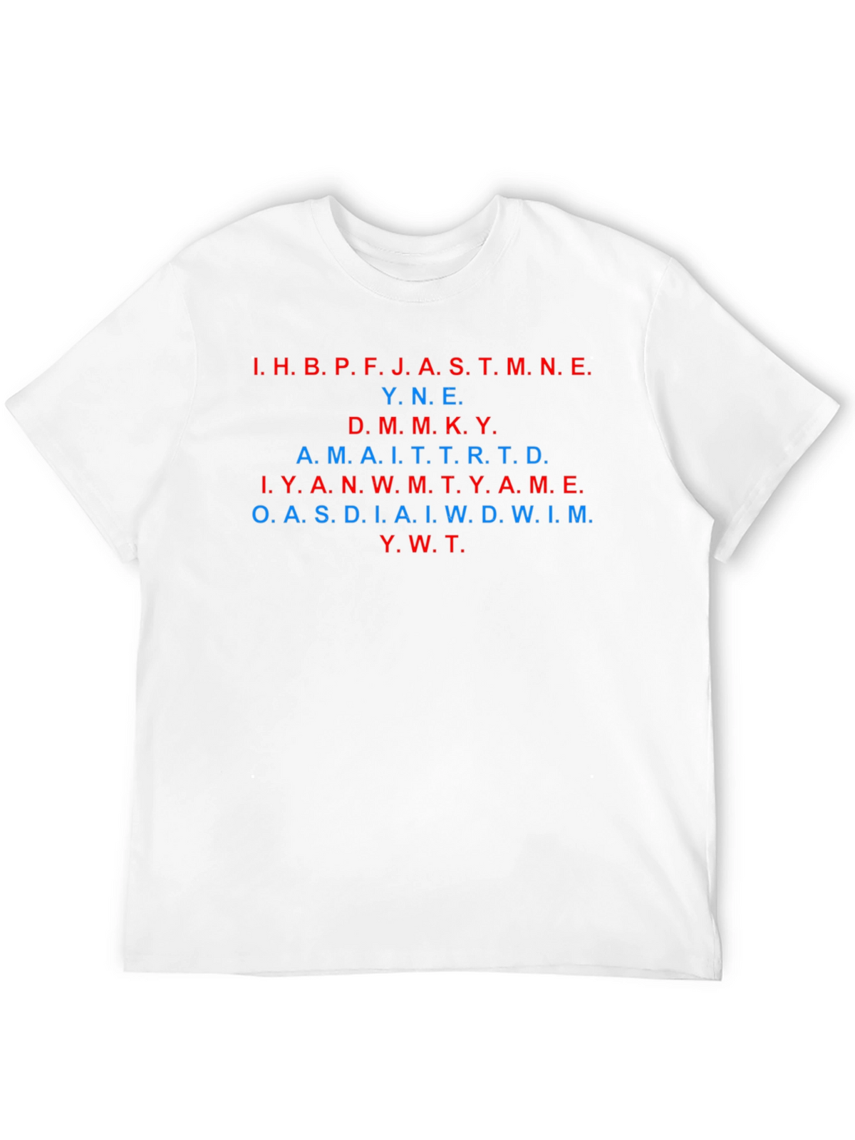 Secret Message Black T-Shirt - Read If You Can!