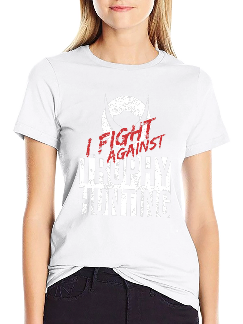 Fight Against Trophy Hunting Graphic Tee