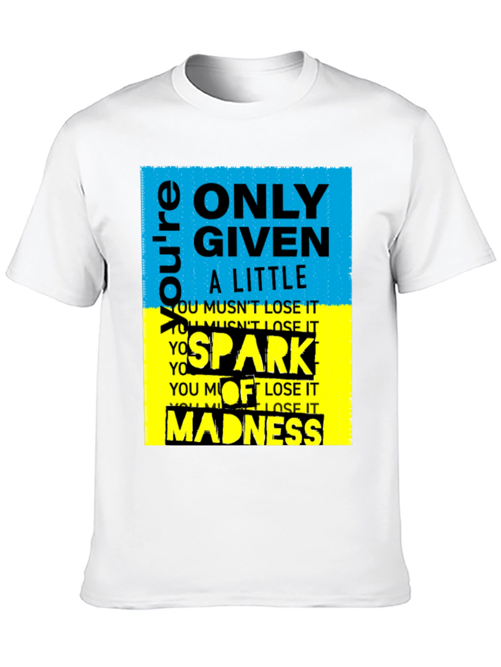 Madness Spark T-Shirt - Unique Graphic Tee