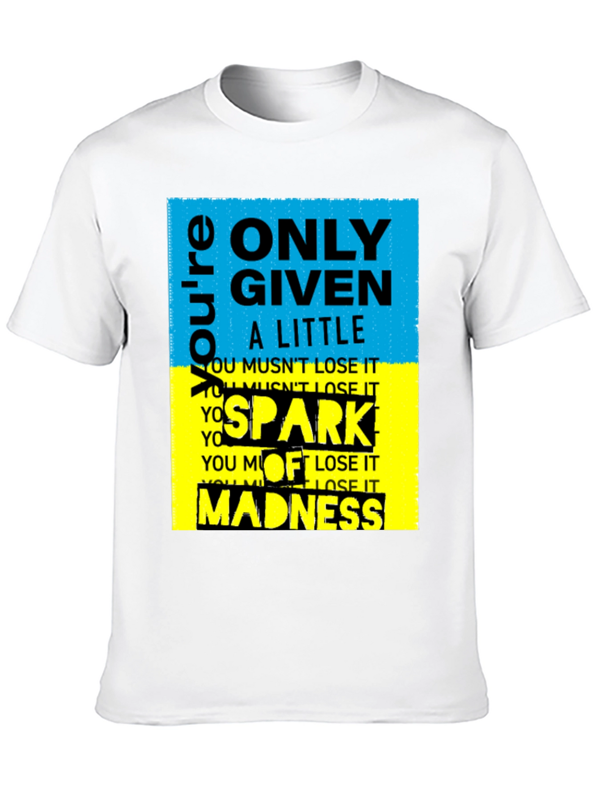 Madness Spark T-Shirt - Unique Graphic Tee