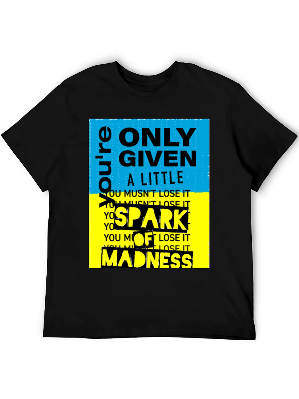 Madness Spark T-Shirt - Unique Graphic Tee