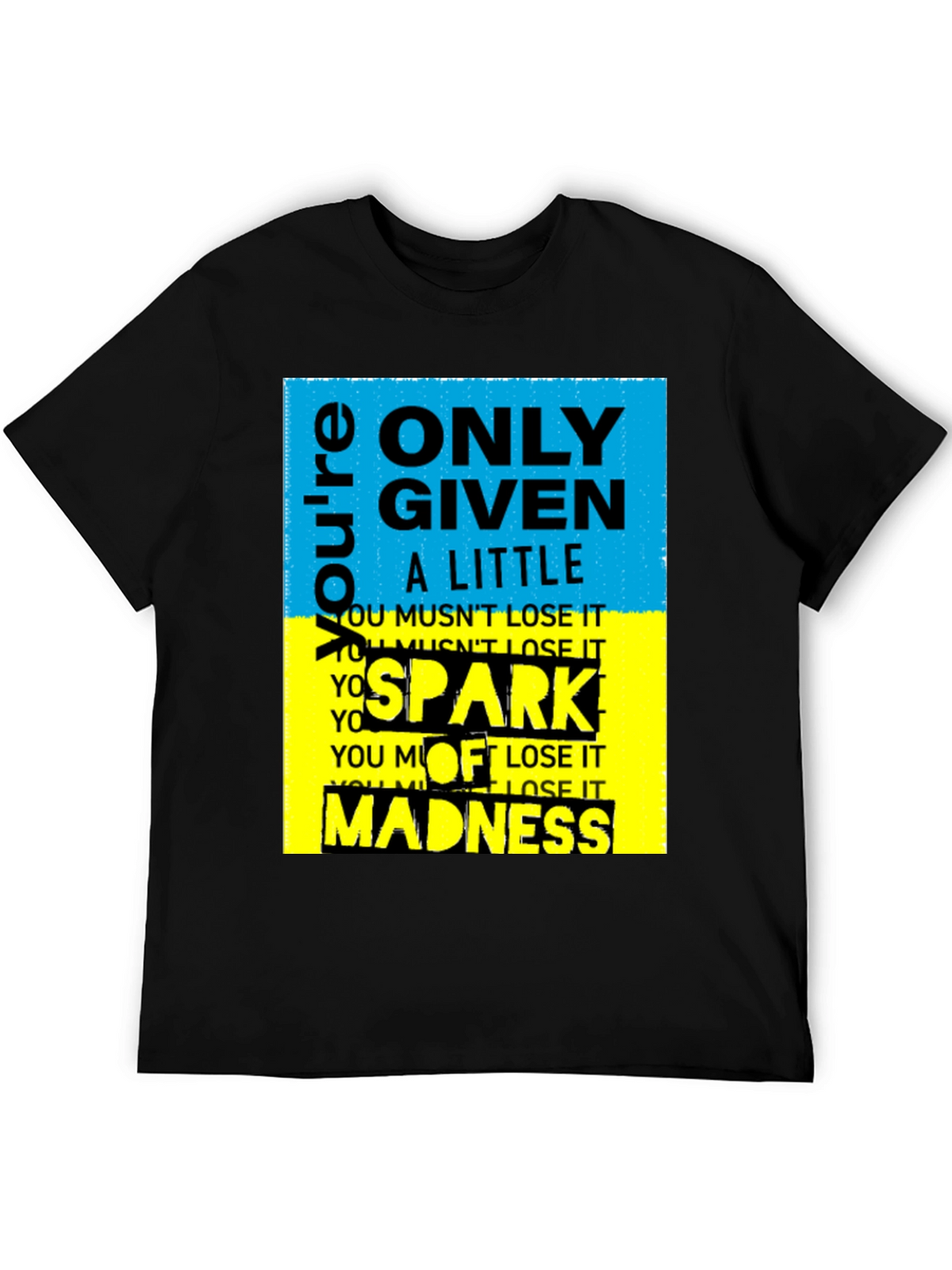 Madness Spark T-Shirt - Unique Graphic Tee