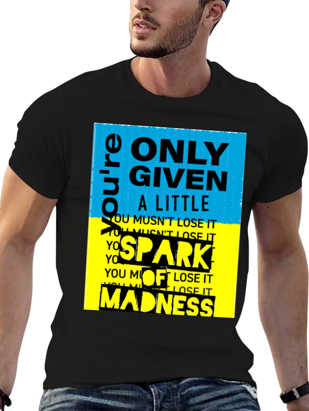 Madness Spark T-Shirt - Unique Graphic Tee