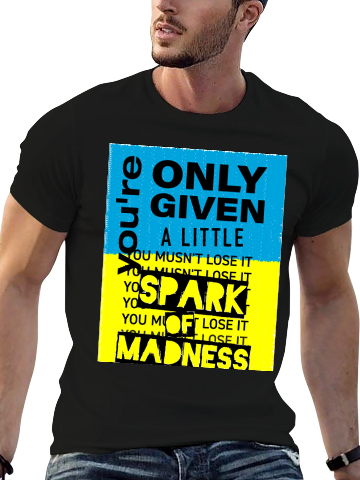 Madness Spark T-Shirt - Unique Graphic Tee