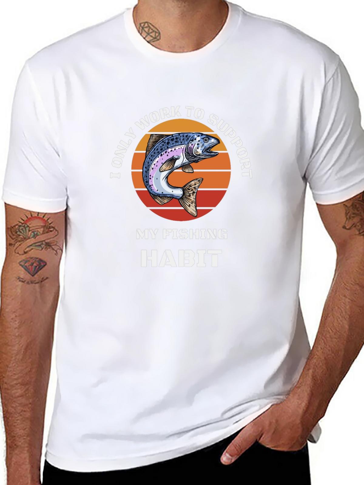 Fishing Habit Graphic Tee
