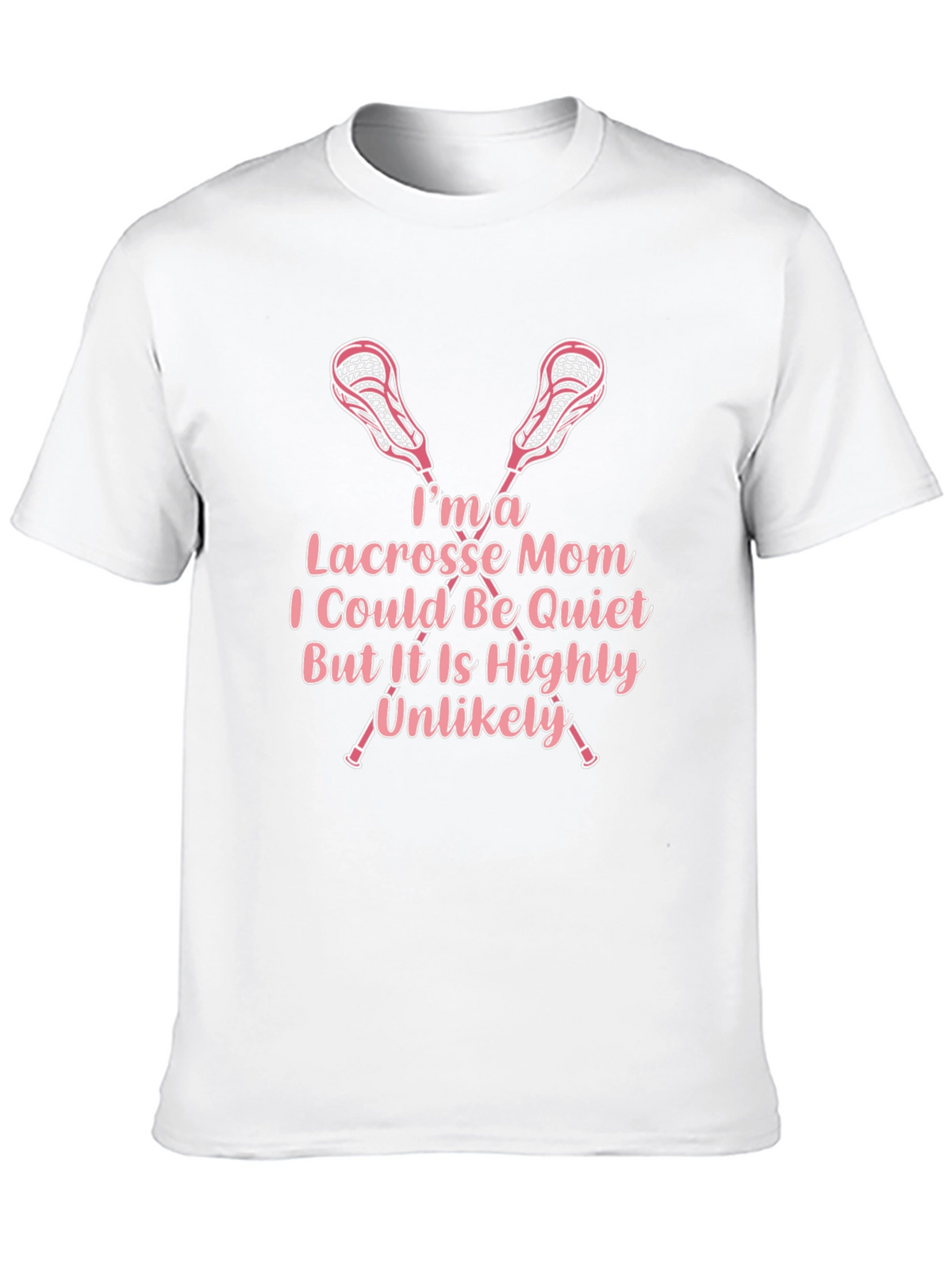 Lacrosse Mom Graphic T-Shirt - Sports Fan Apparel