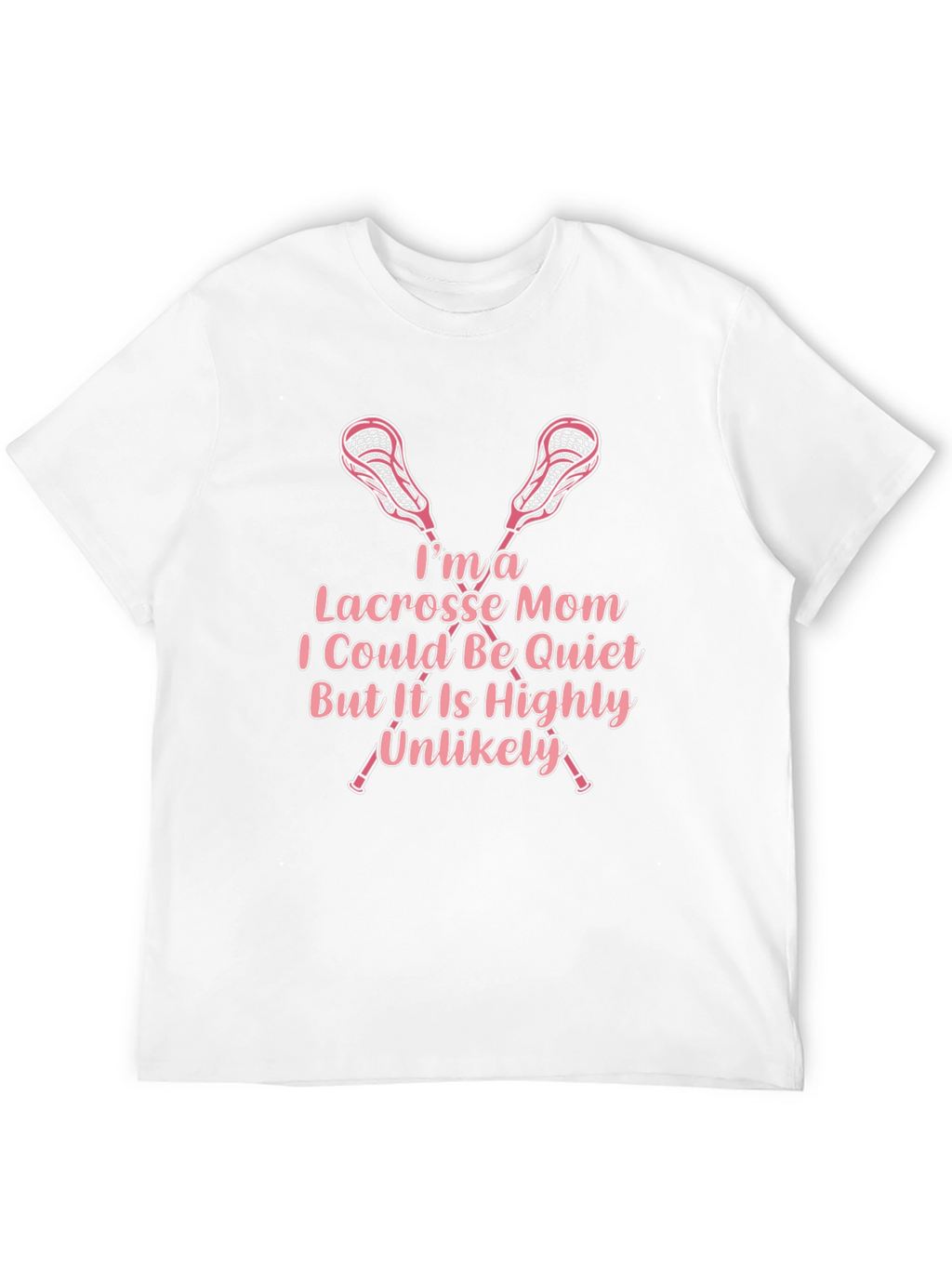 Lacrosse Mom Graphic T-Shirt - Sports Fan Apparel