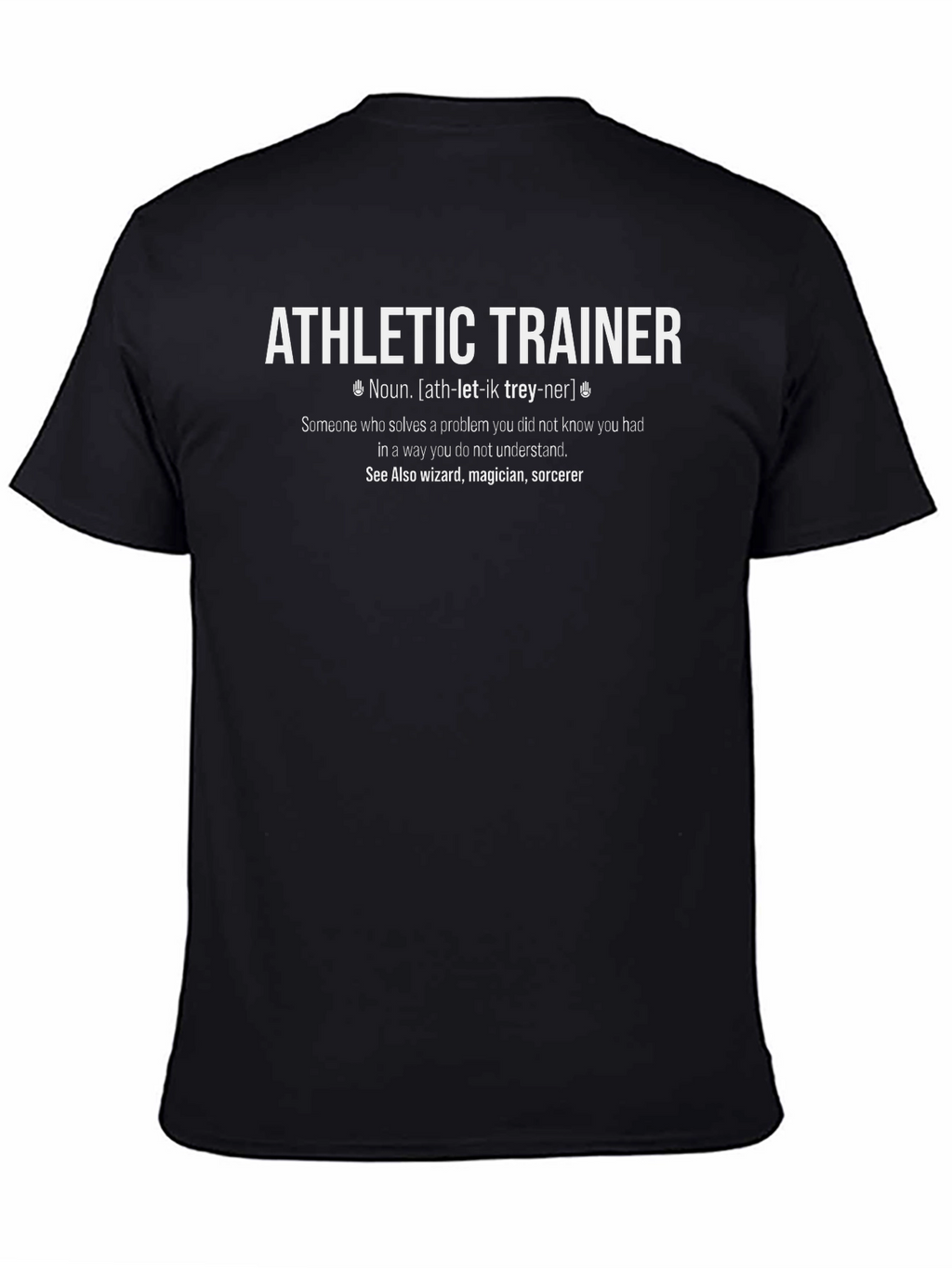 Athletic Trainer Definition Graphic Tee