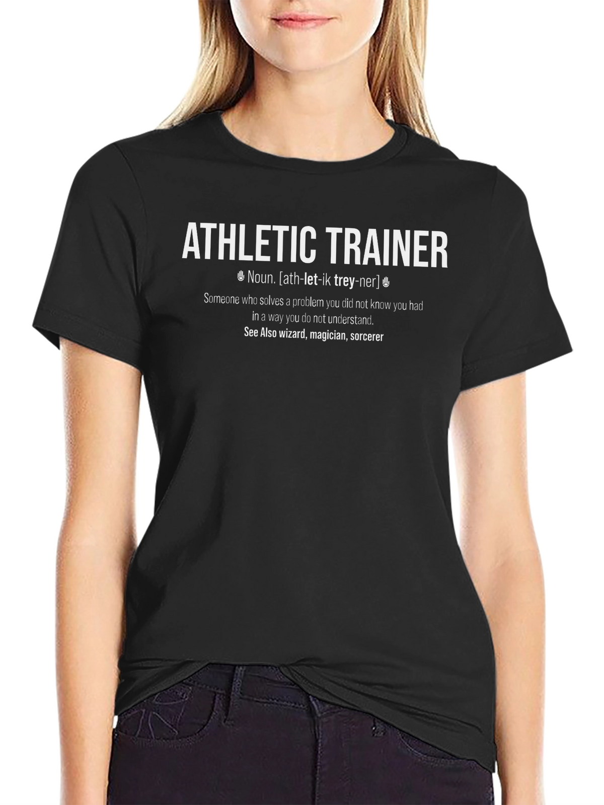 Athletic Trainer Definition Graphic Tee