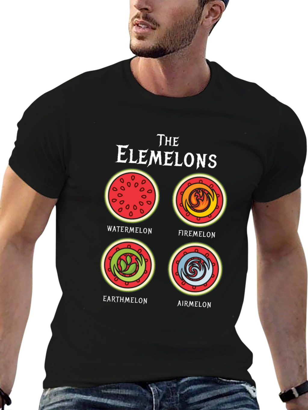The Elemeleons Graphic T-Shirt - Element Melons