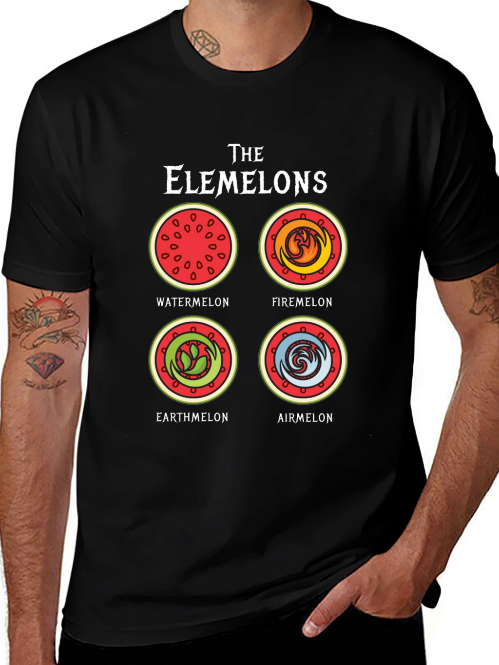 The Elemeleons Graphic T-Shirt - Element Melons