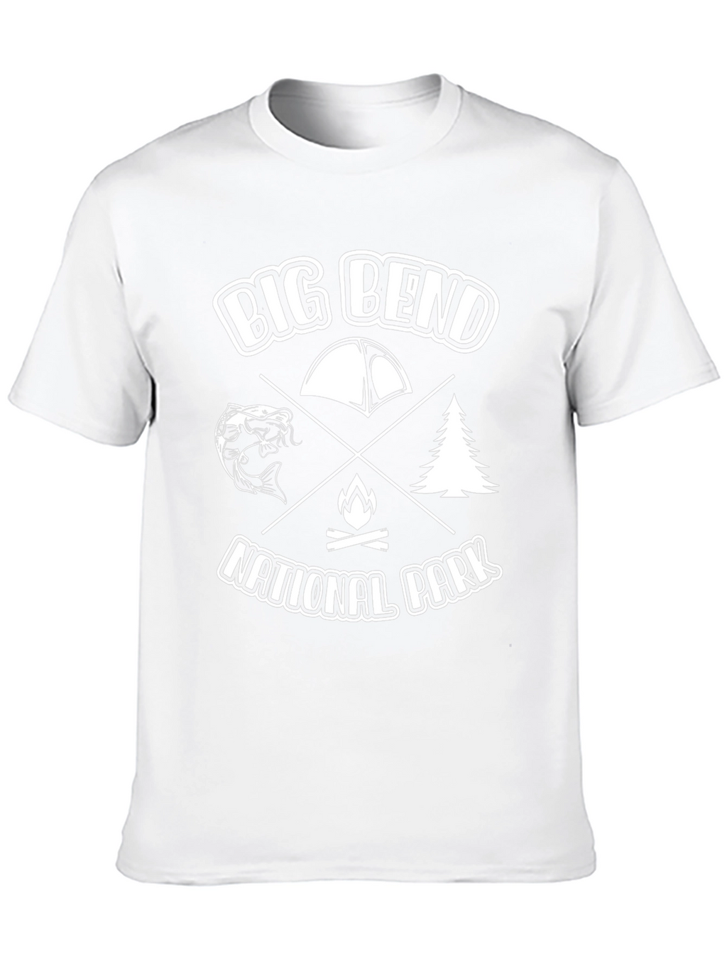 Big Bend National Park Black Graphic Tee