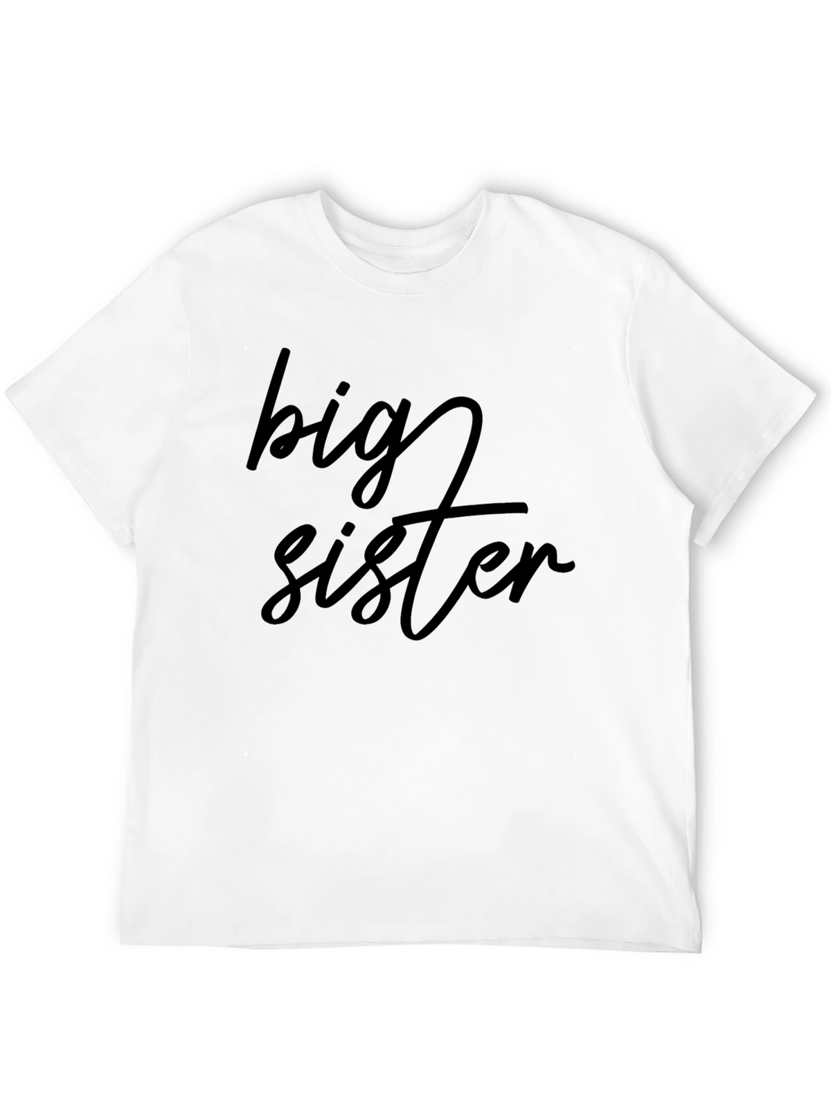 Big Sister Tee - Cute Family Matching T-Shirt