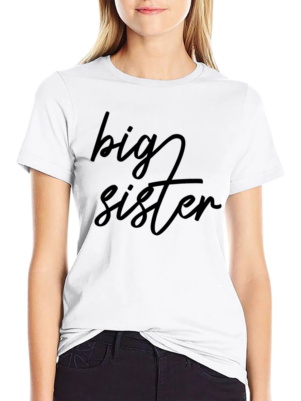 Big Sister Tee - Cute Family Matching T-Shirt