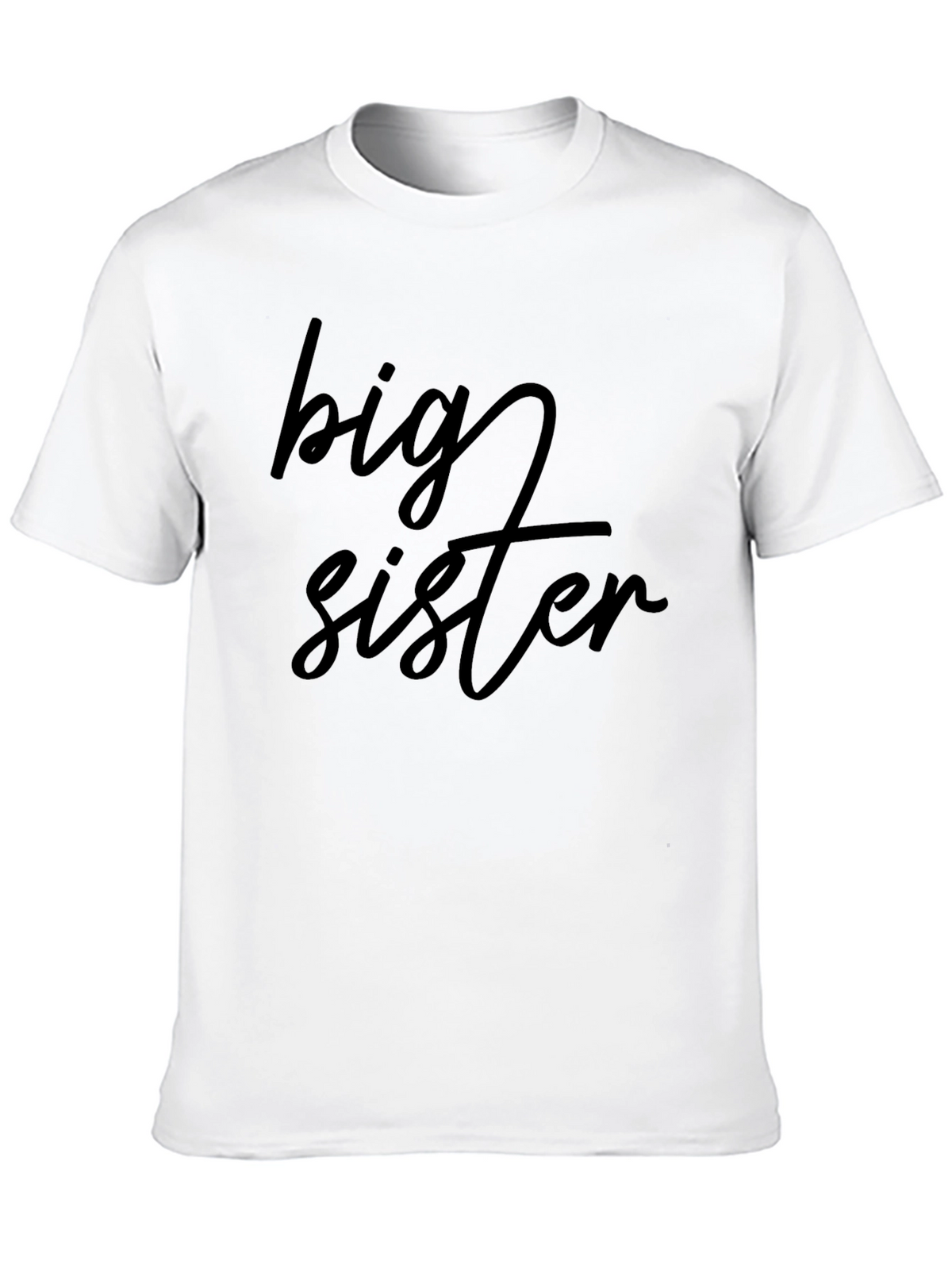 Big Sister Tee - Cute Family Matching T-Shirt