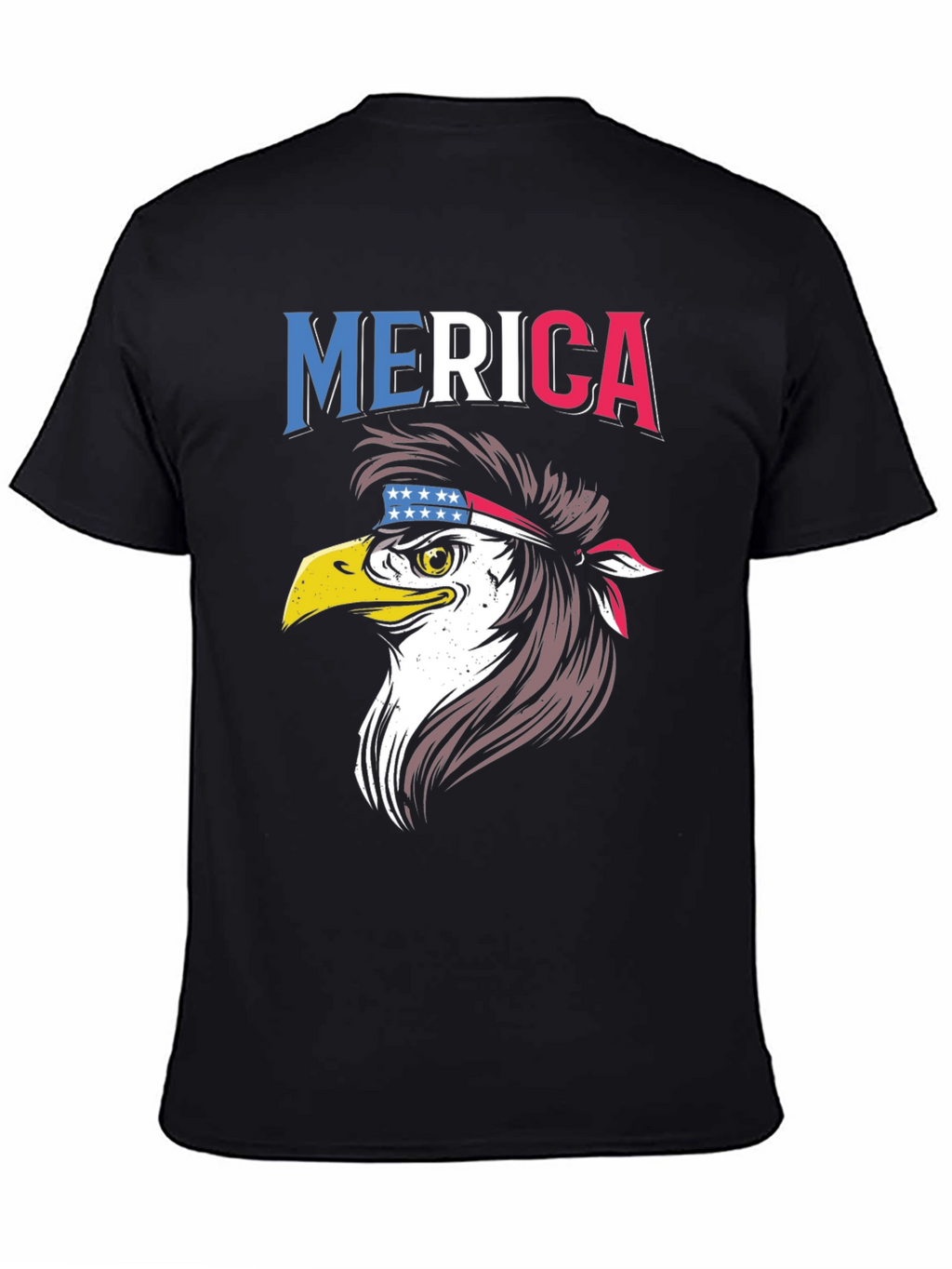 Patriotic Eagle T-Shirt - Merica Design