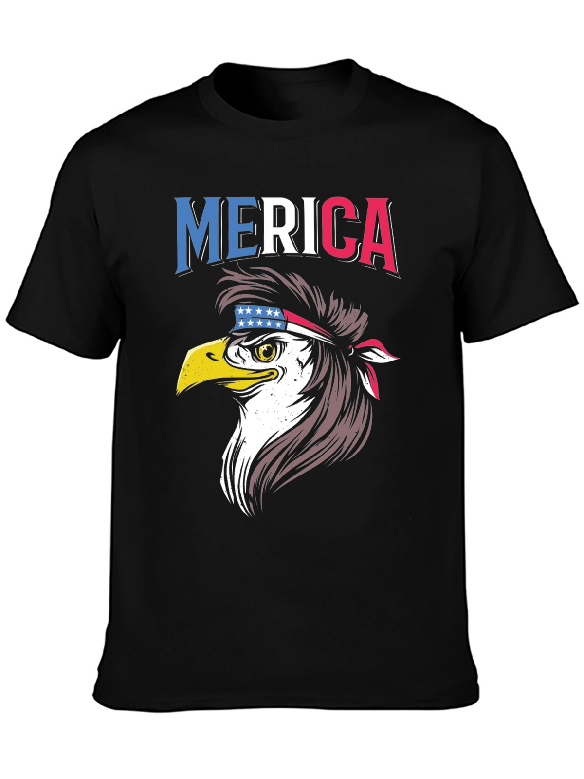 Patriotic Eagle T-Shirt - Merica Design