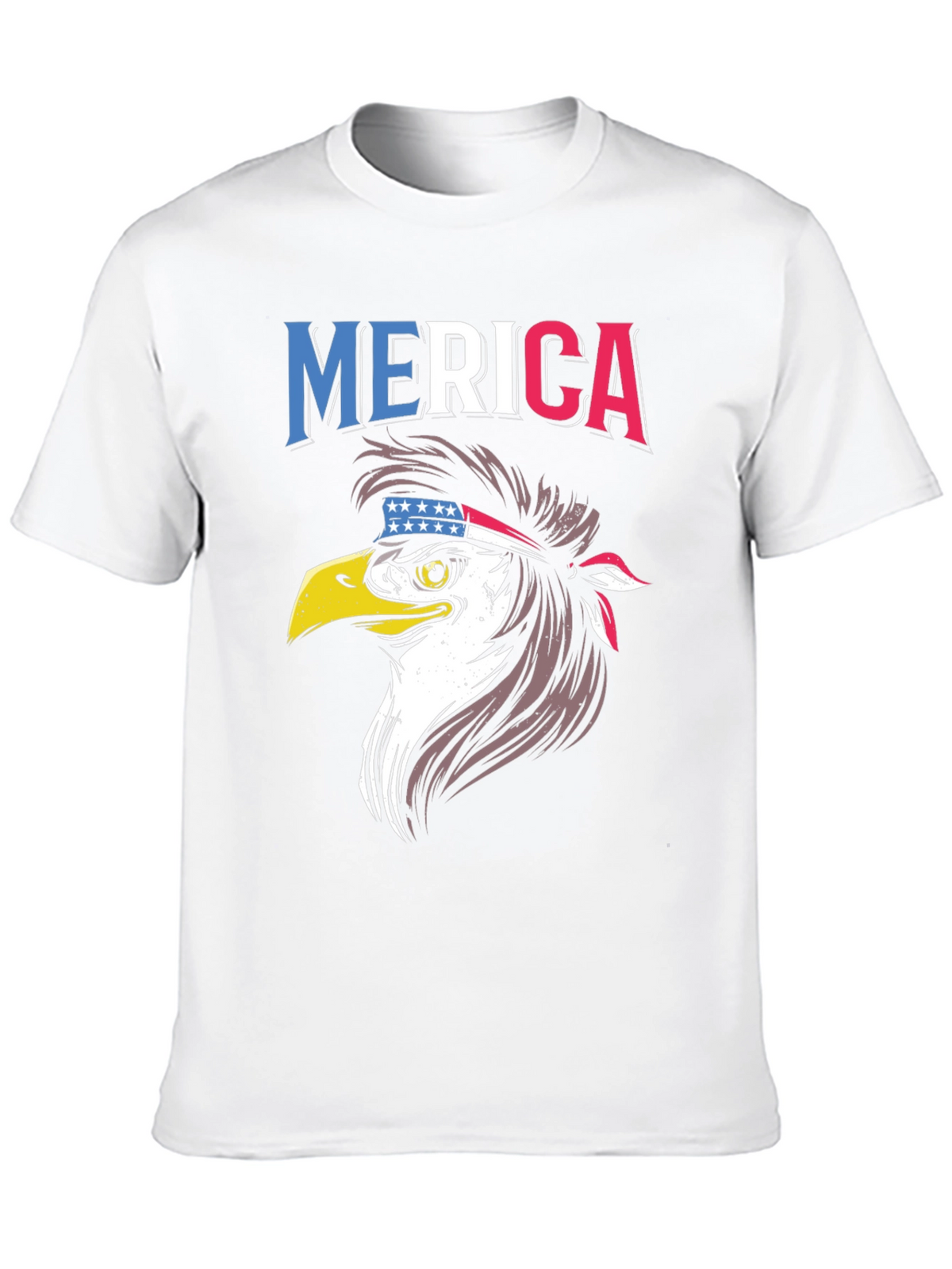 Patriotic Eagle T-Shirt - Merica Design