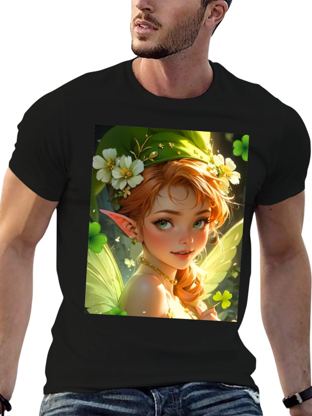 St. Patricks Day Fairycore Graphic Tee