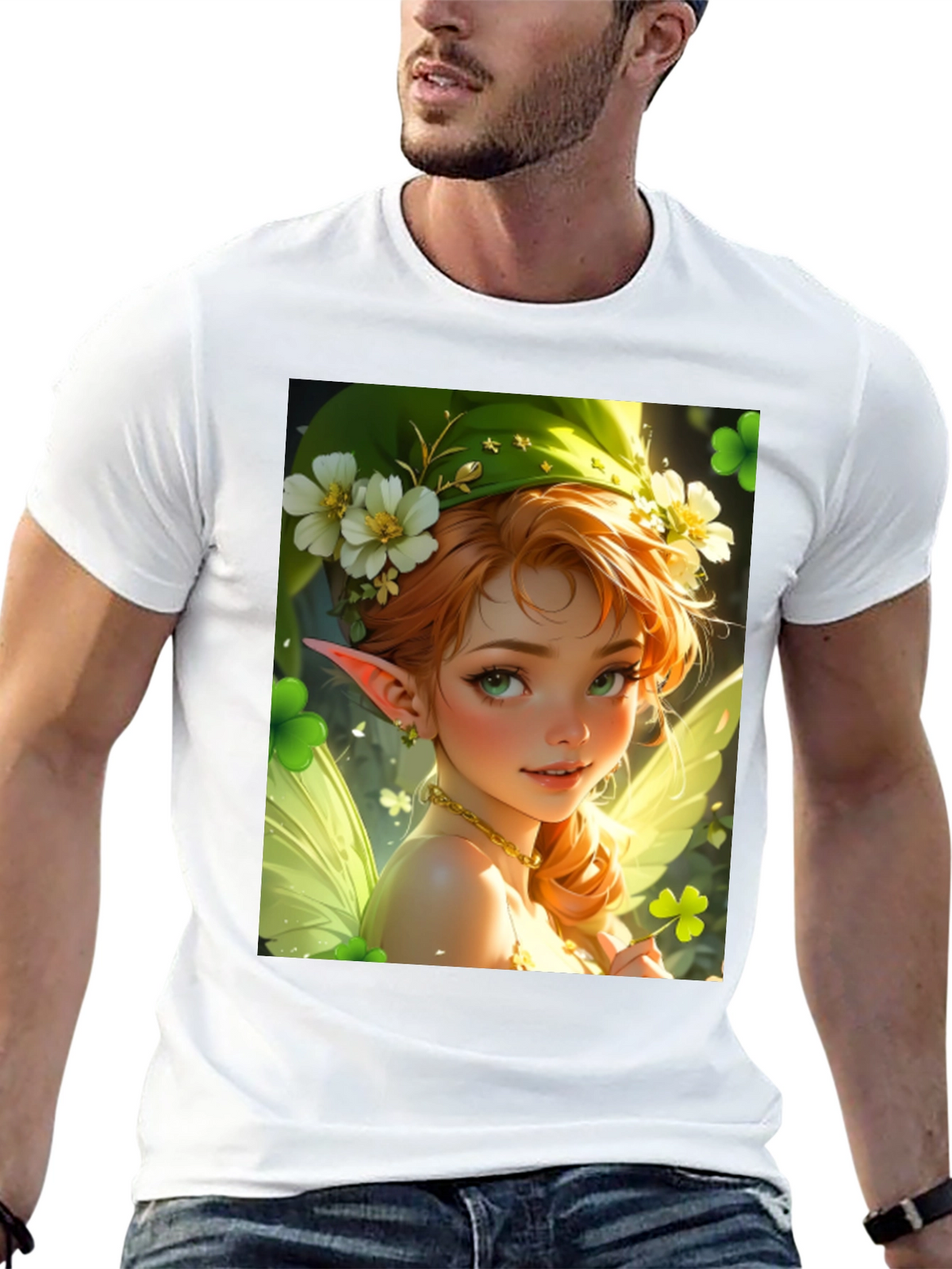 St. Patricks Day Fairycore Graphic Tee
