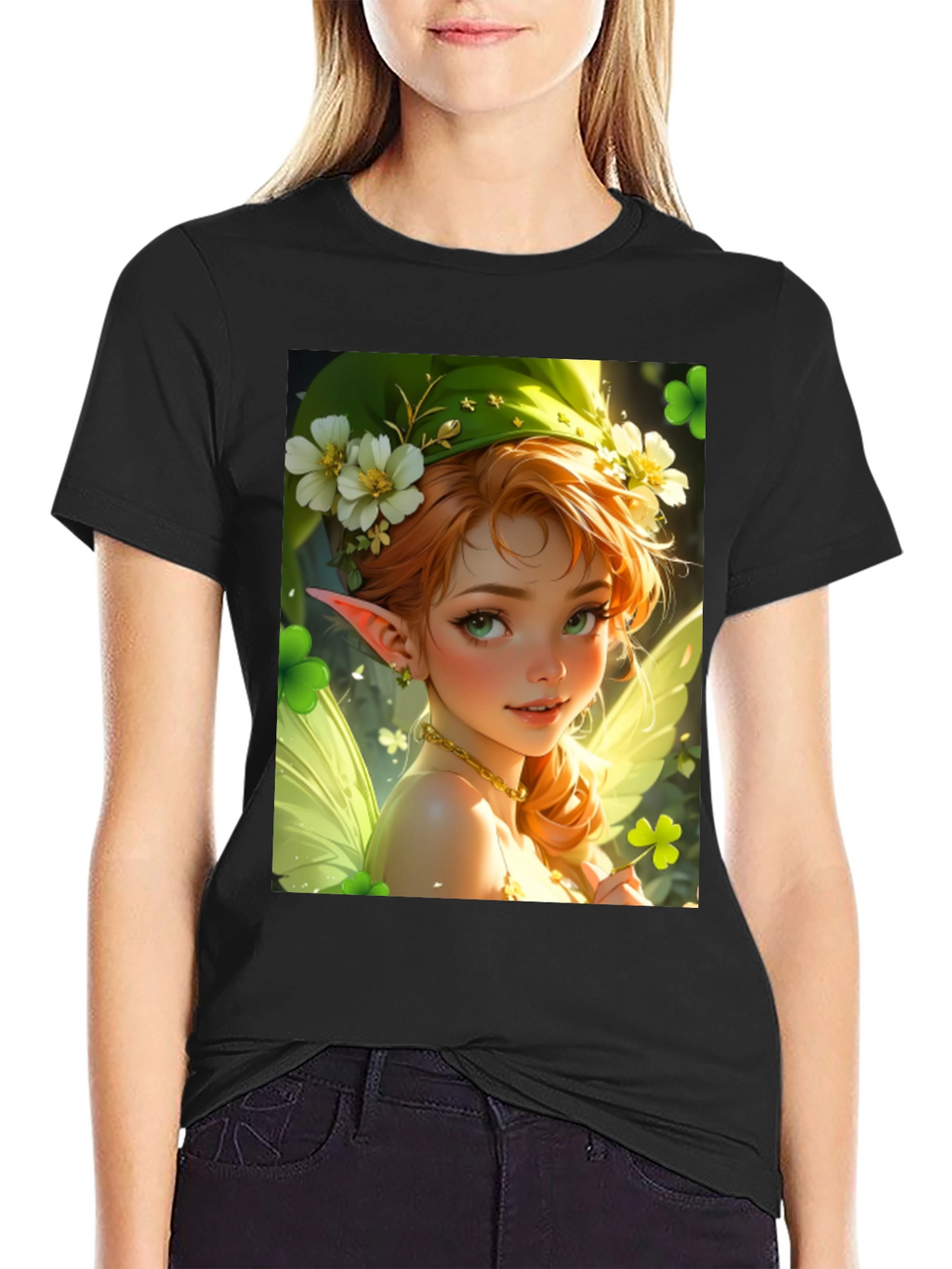 St. Patricks Day Fairycore Graphic Tee