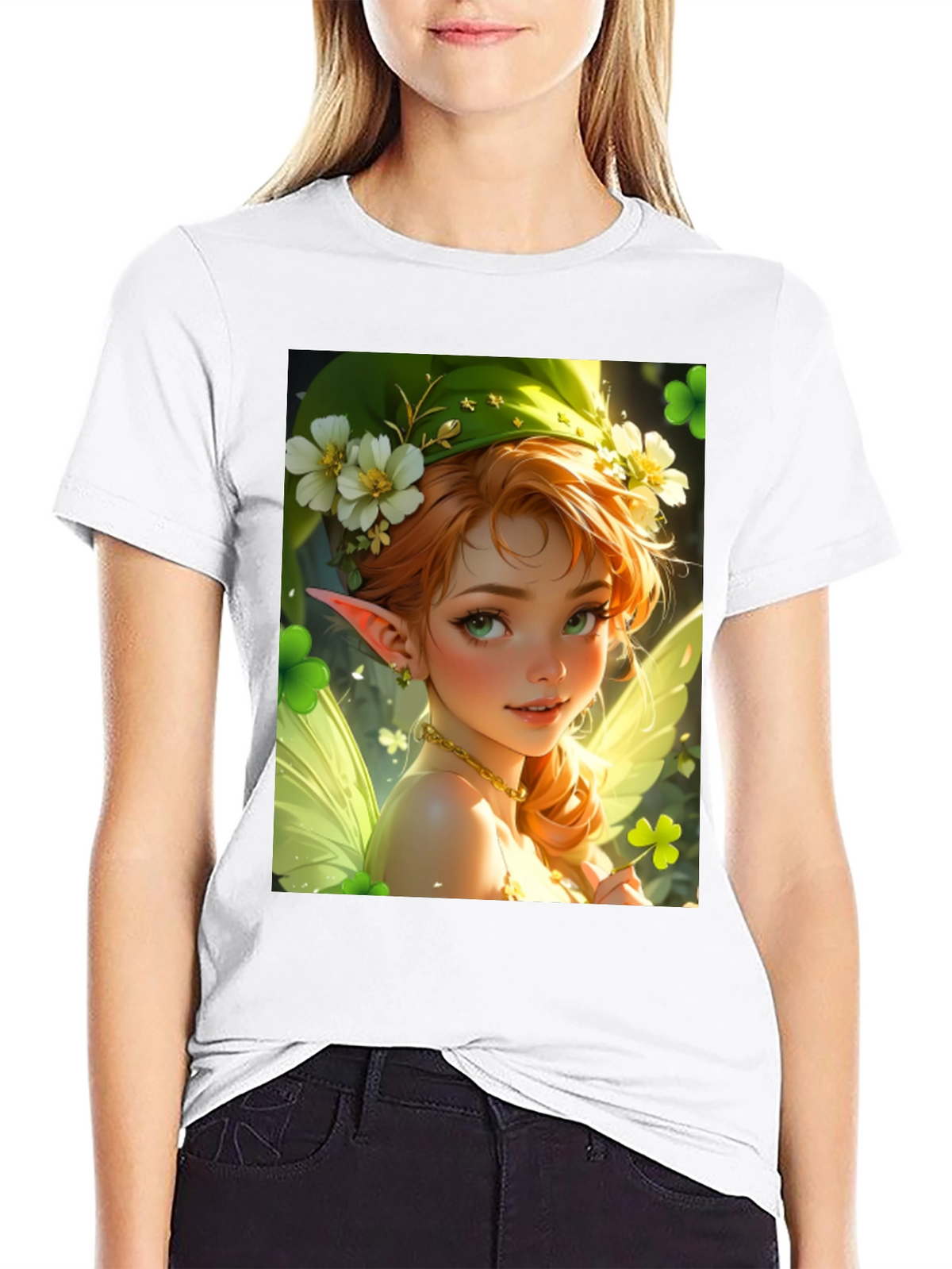 St. Patricks Day Fairycore Graphic Tee