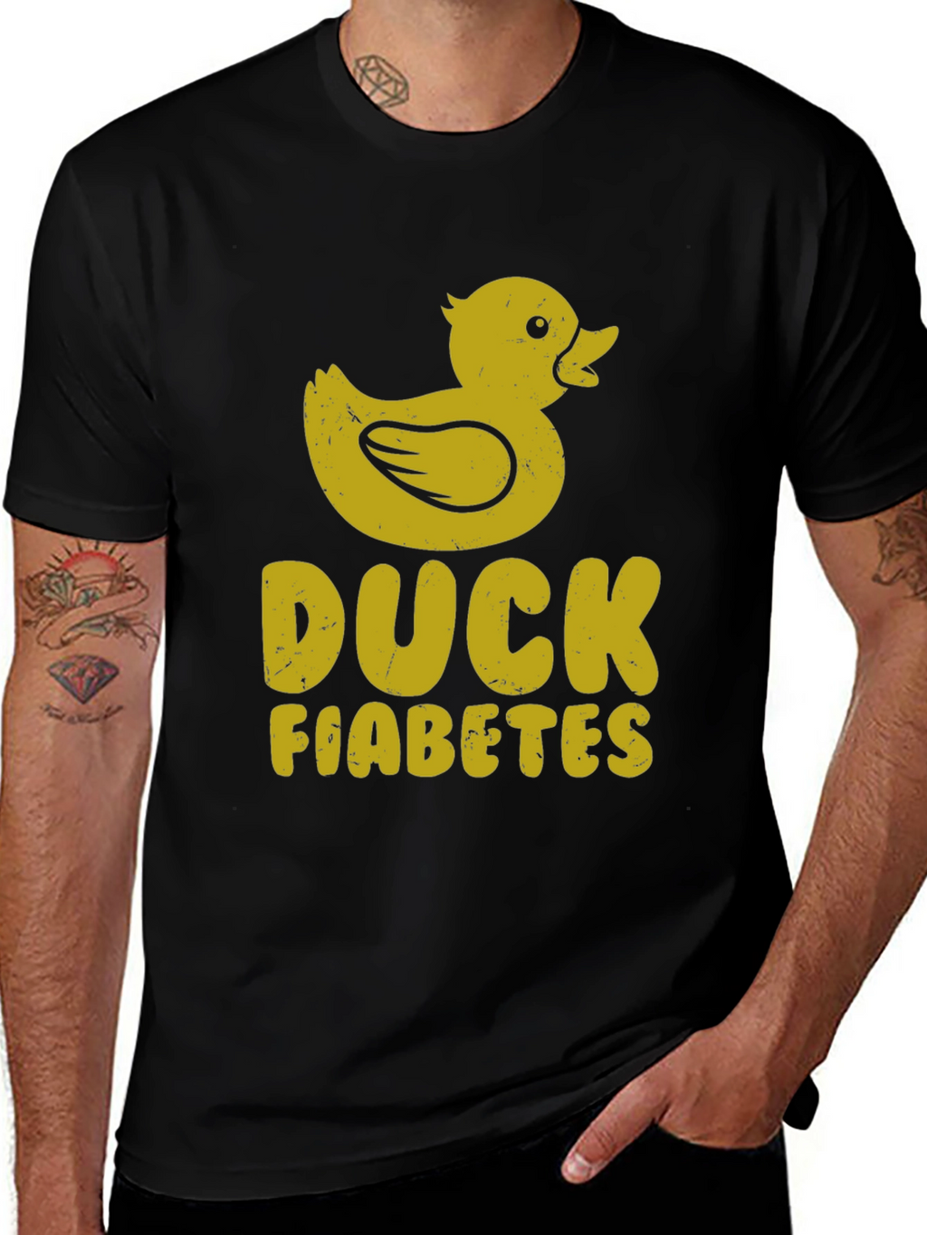 Duck Fiabetes Graphic T-Shirt