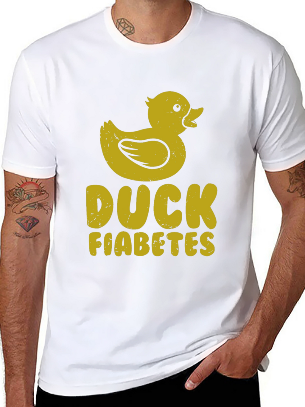 Duck Fiabetes Graphic T-Shirt