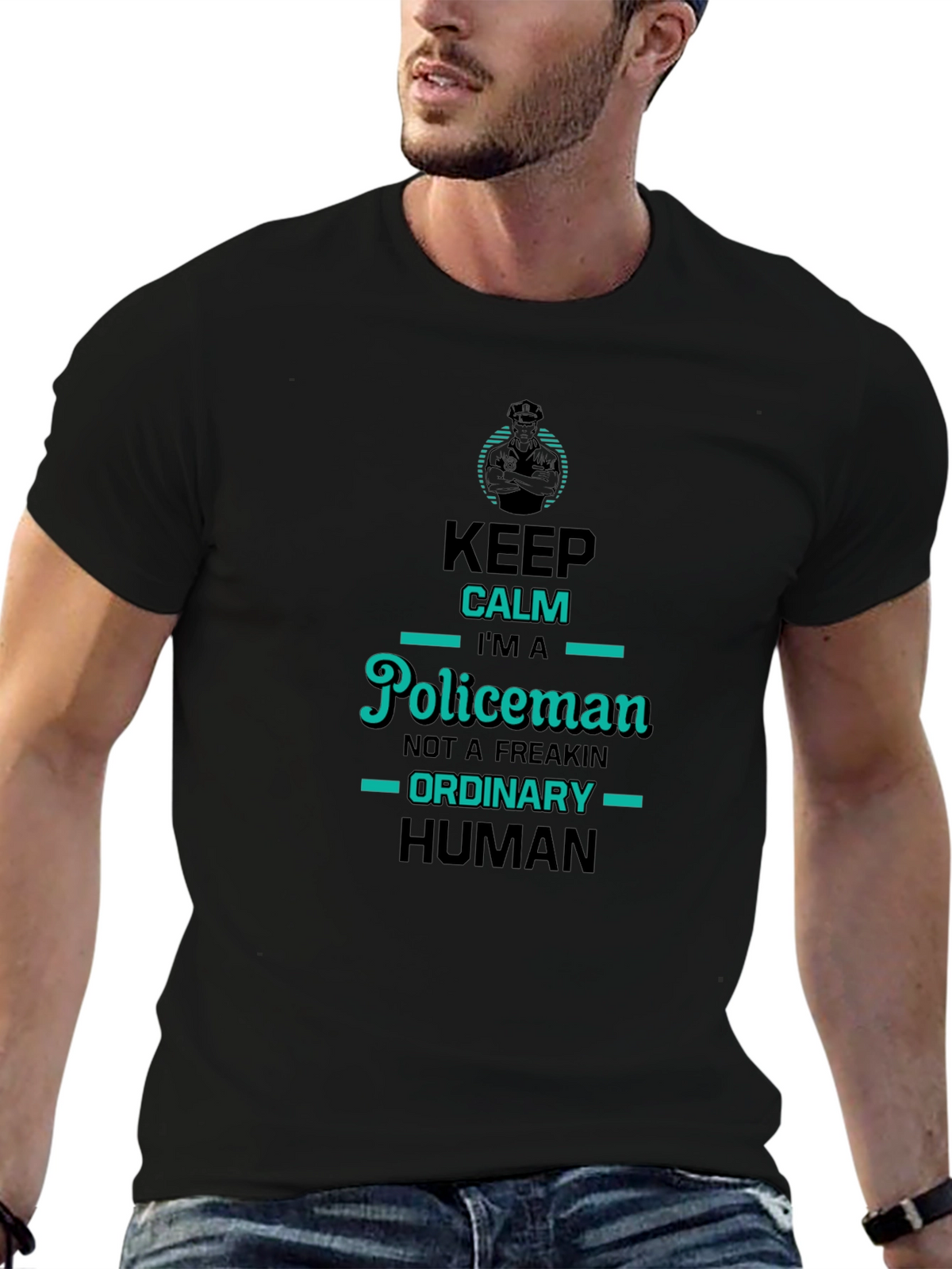 Keep Calm Im a Policeman T-Shirt
