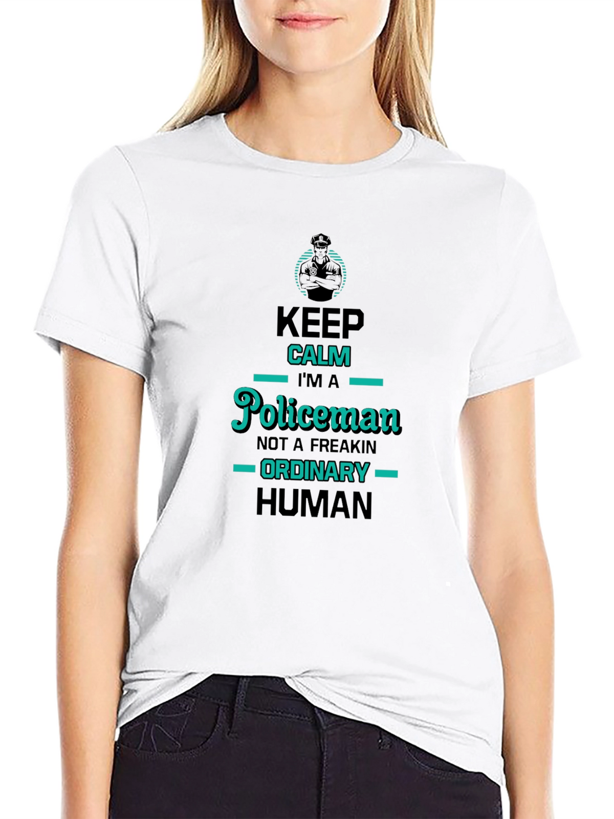 Keep Calm Im a Policeman T-Shirt