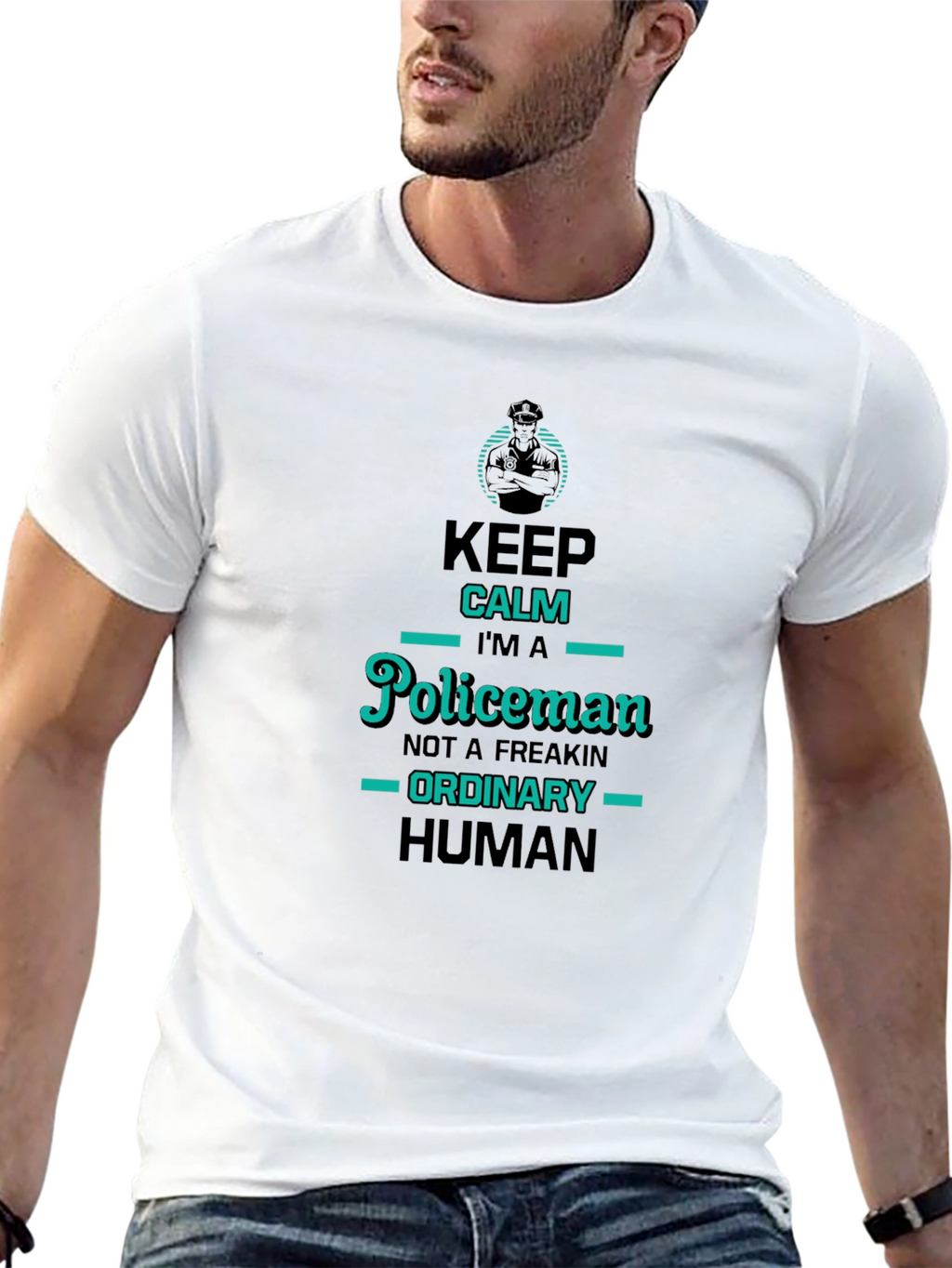 Keep Calm Im a Policeman T-Shirt