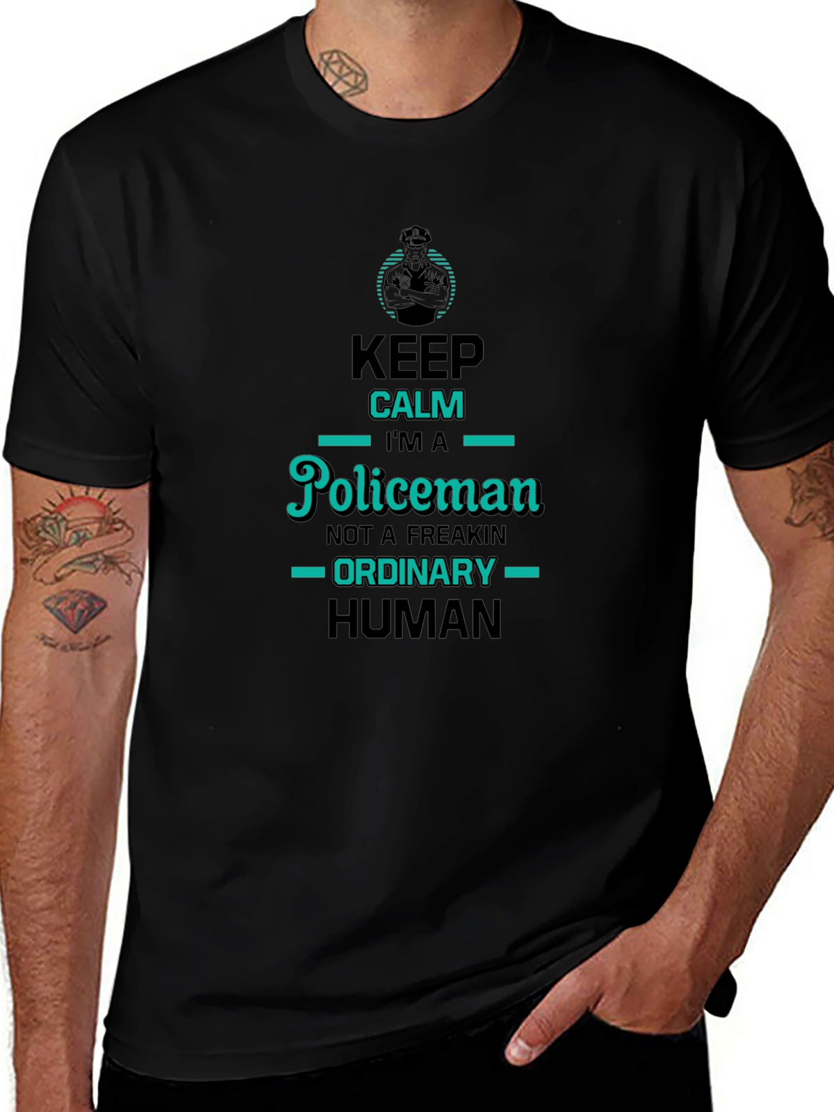 Keep Calm Im a Policeman T-Shirt