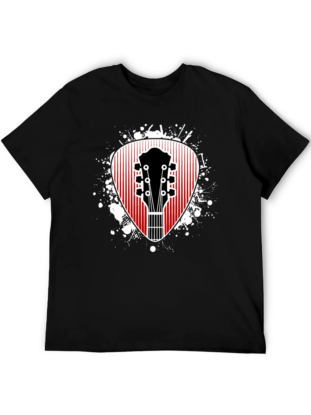 Guitar Pick Graphic T-Shirt - Music Lover Tee