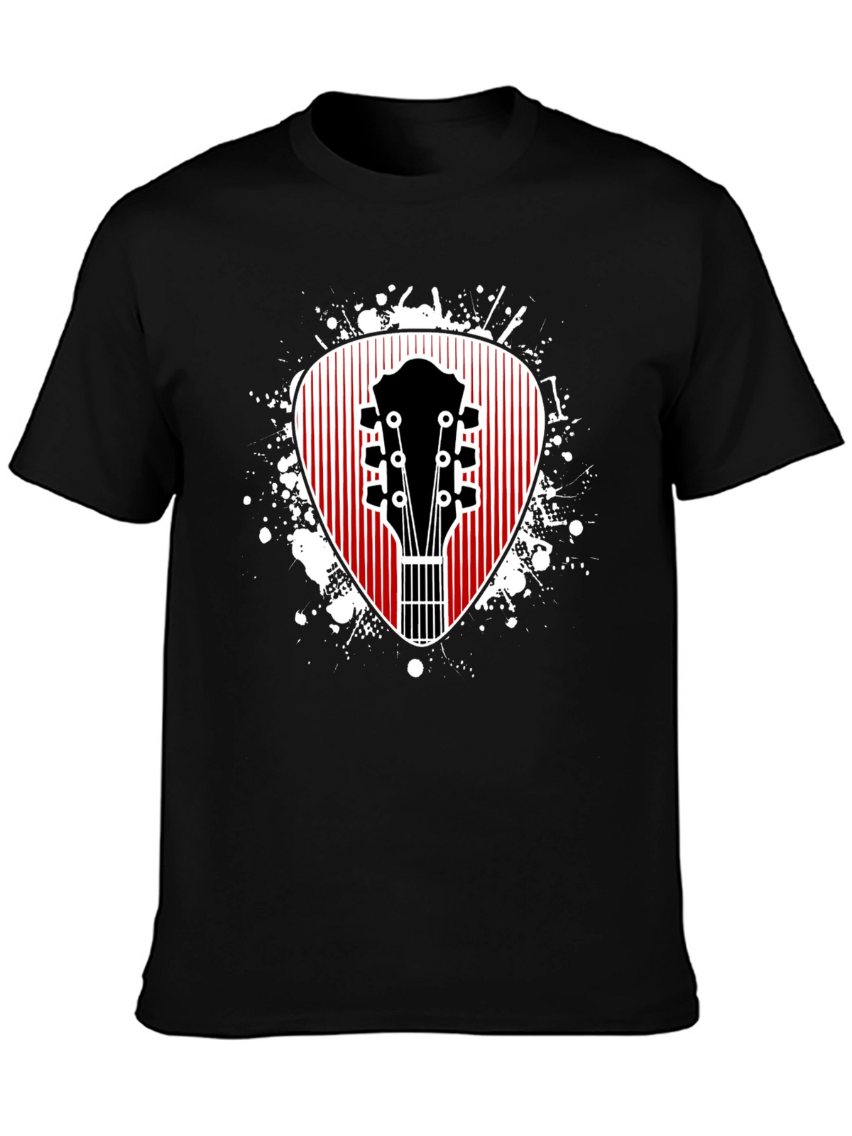 Guitar Pick Graphic T-Shirt - Music Lover Tee