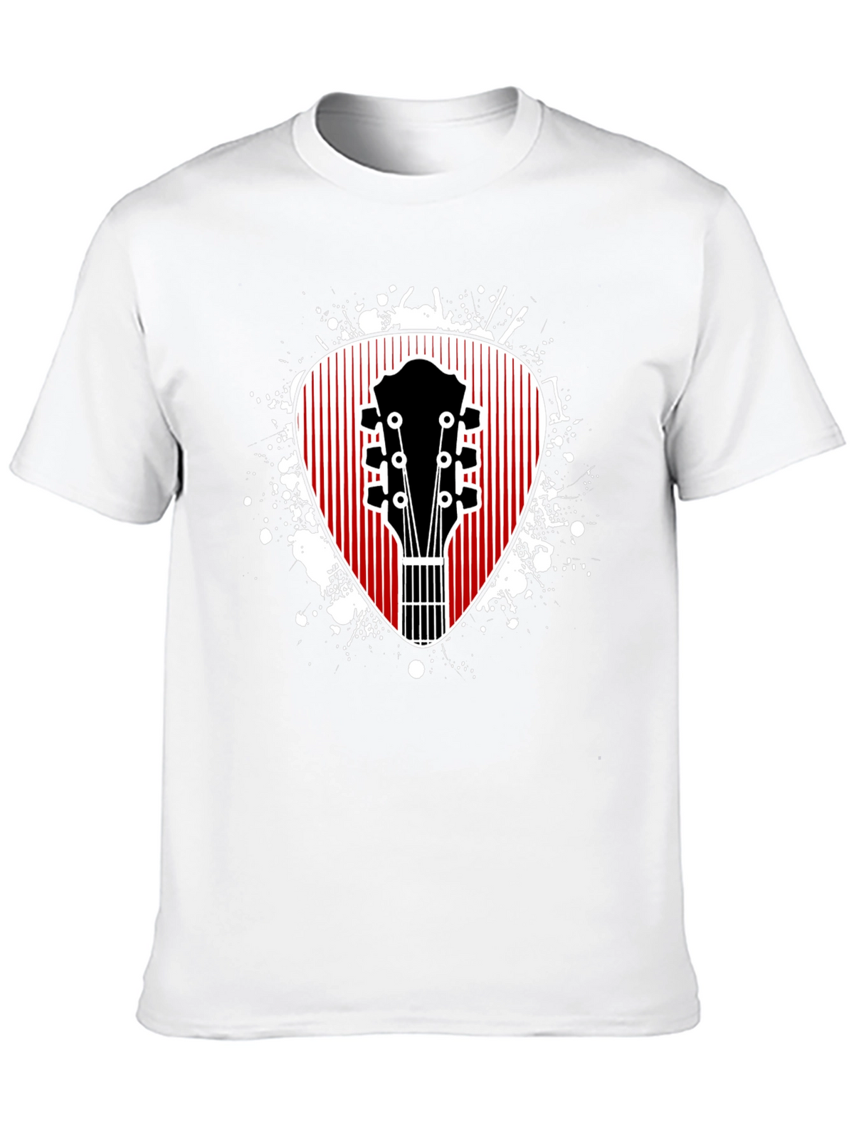 Guitar Pick Graphic T-Shirt - Music Lover Tee