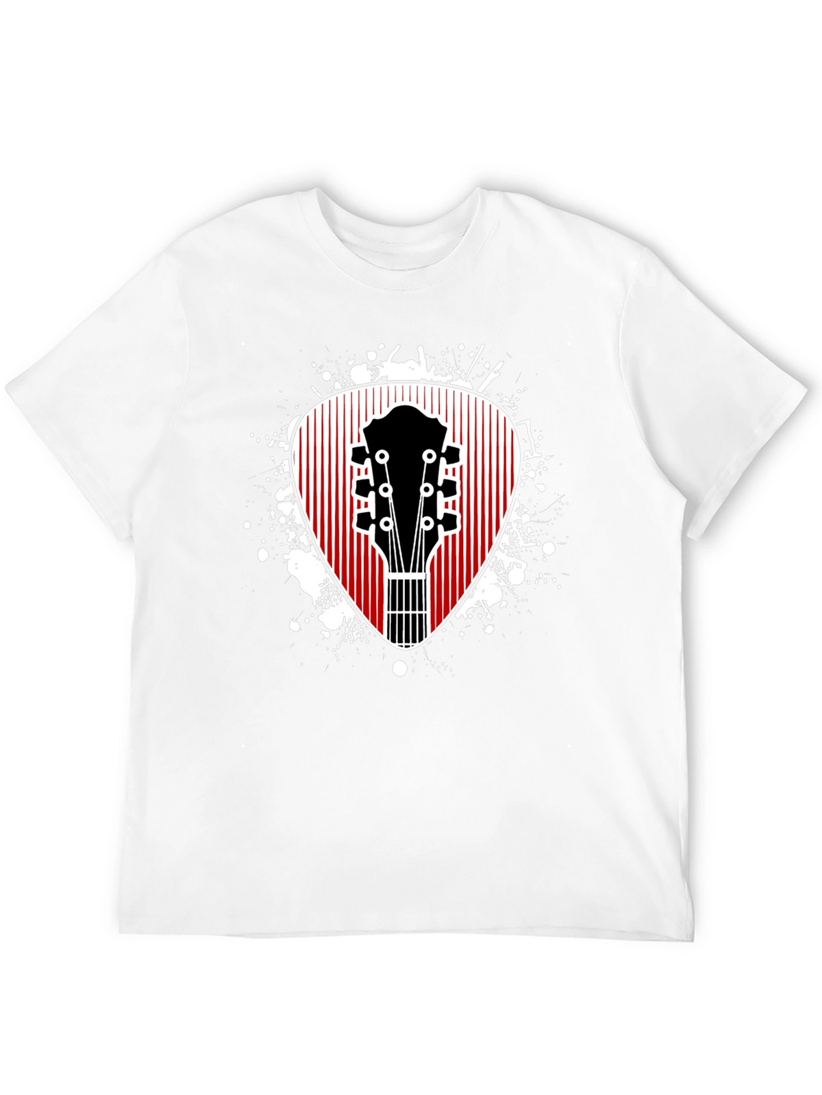 Guitar Pick Graphic T-Shirt - Music Lover Tee