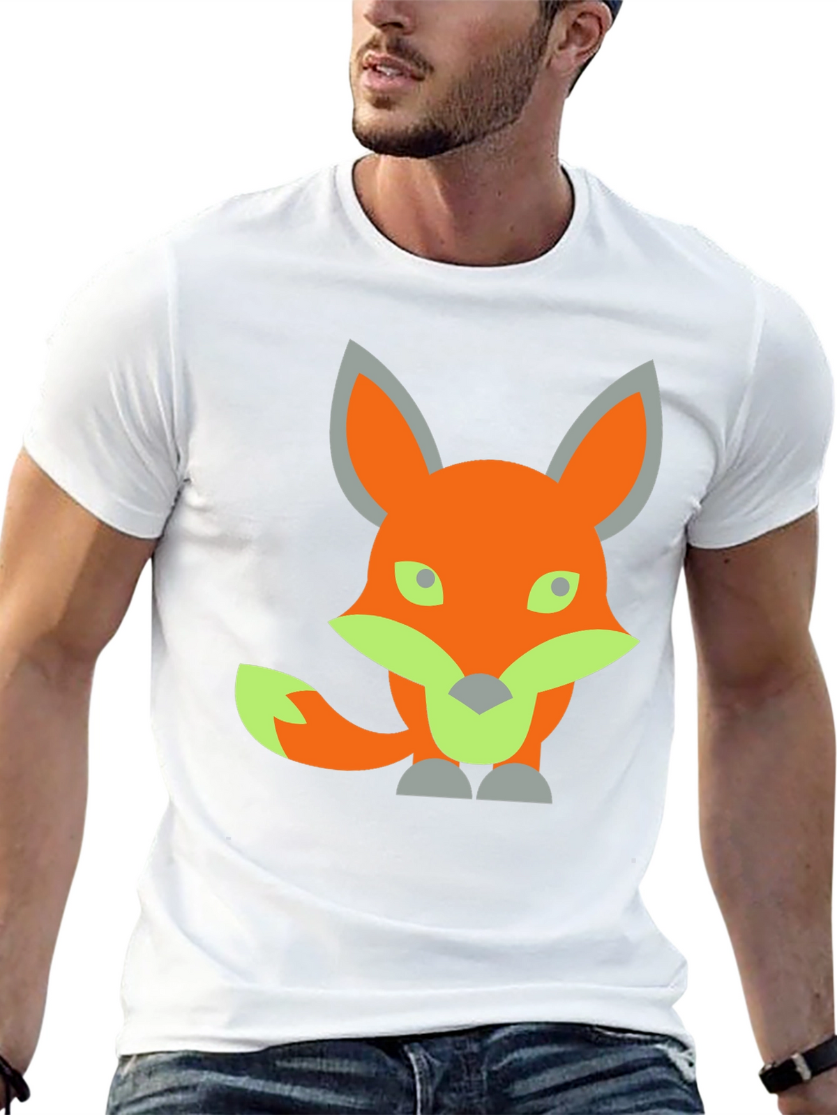 Fox Graphic T-Shirt - Funky and Fun!