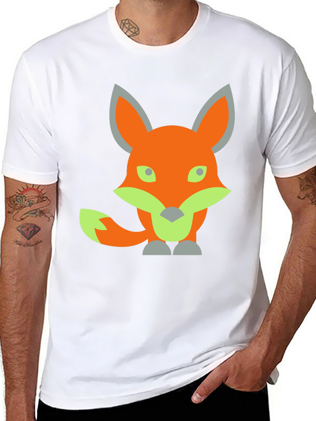 Fox Graphic T-Shirt - Funky and Fun!