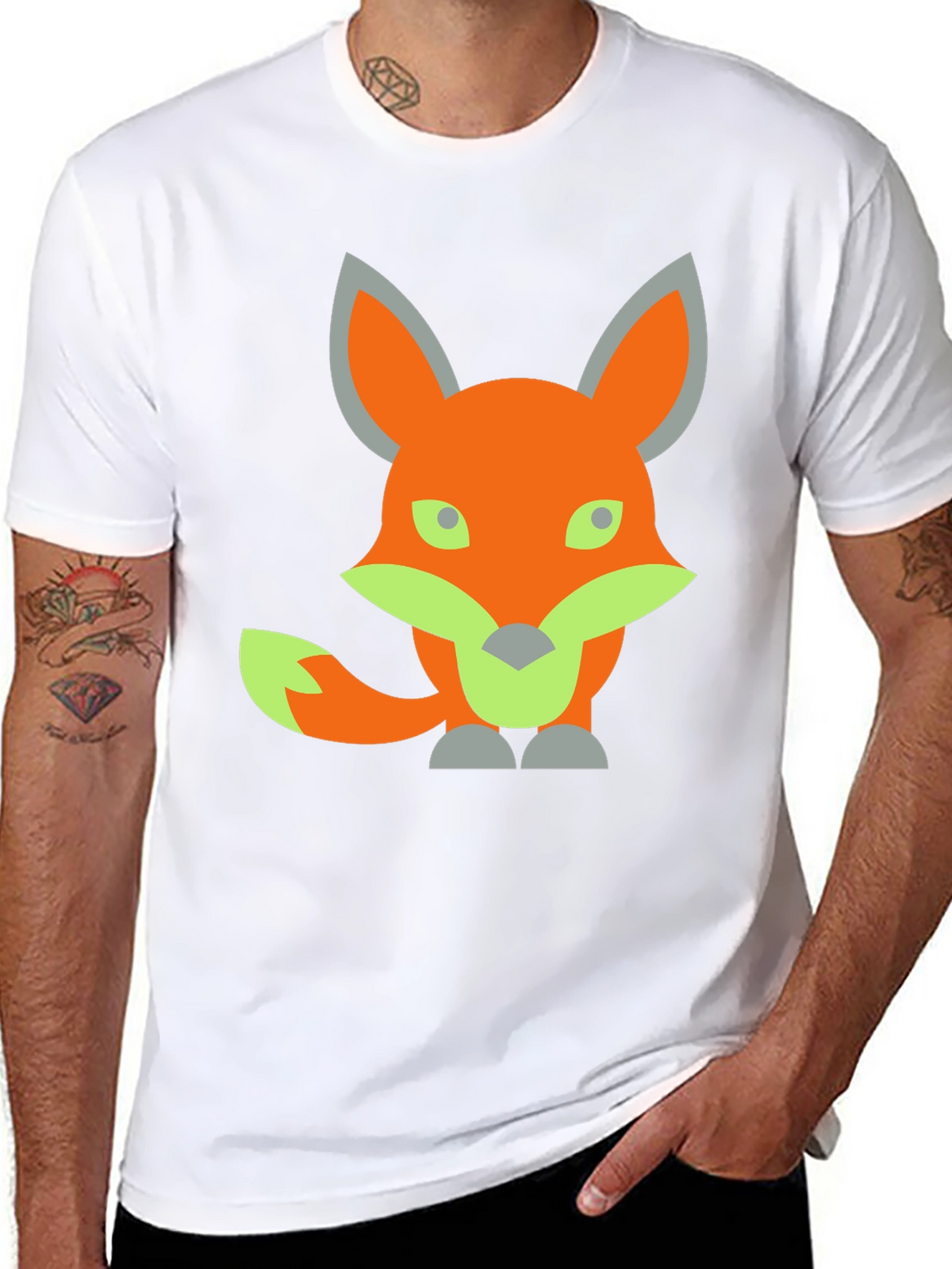 Fox Graphic T-Shirt - Funky and Fun!