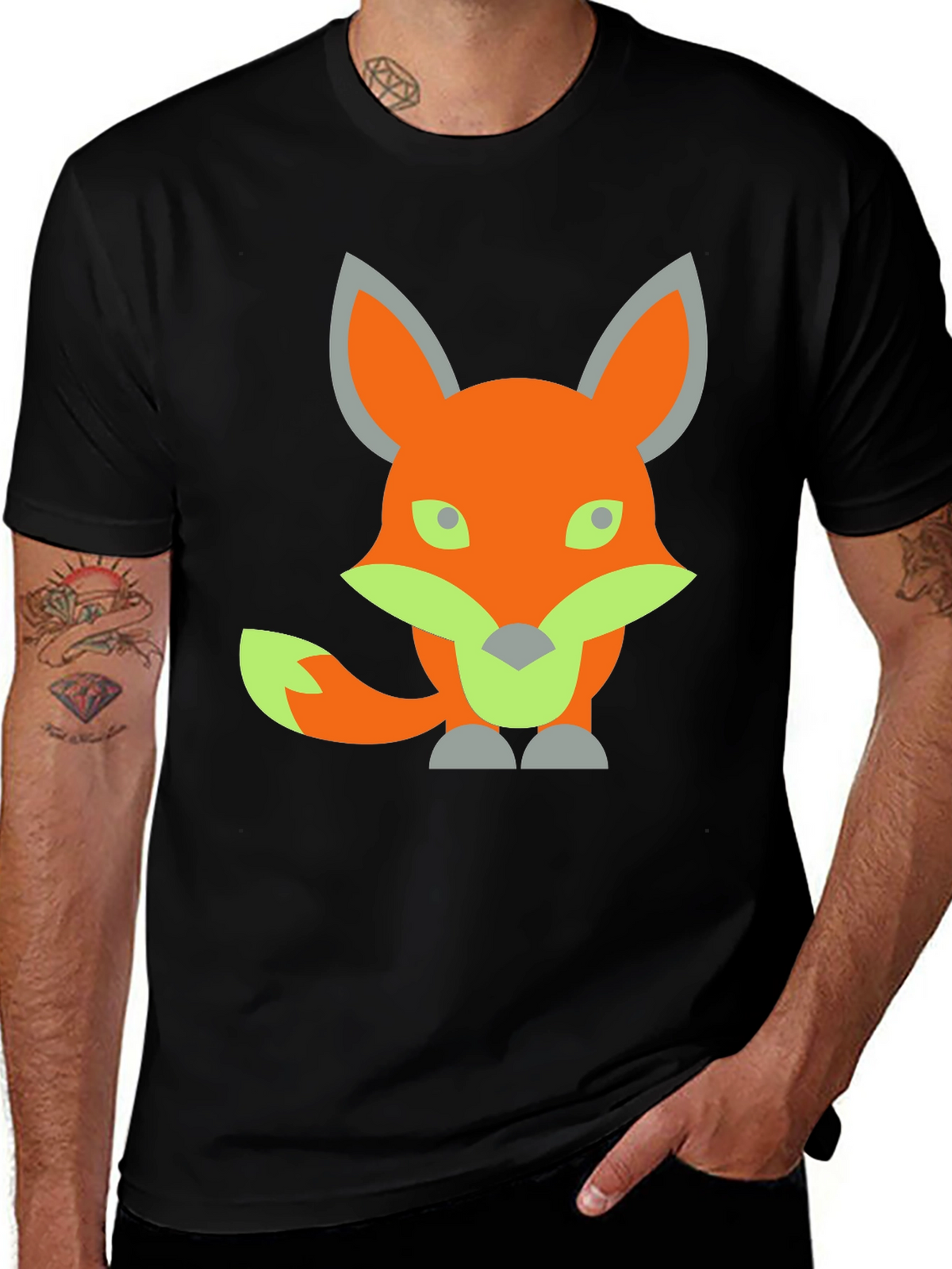 Fox Graphic T-Shirt - Funky and Fun!