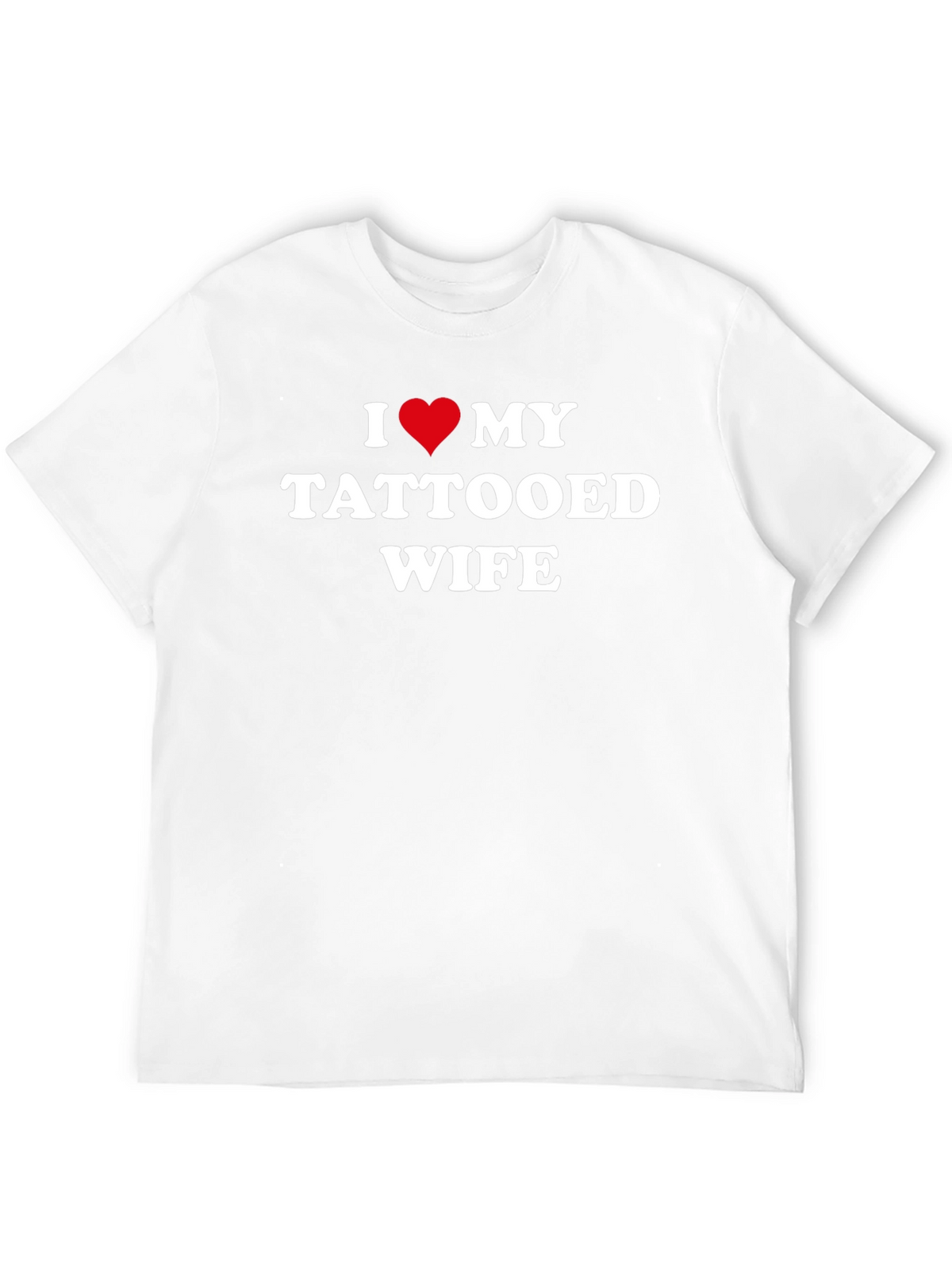 I Heart My Tattooed Wife - Novelty T-Shirt