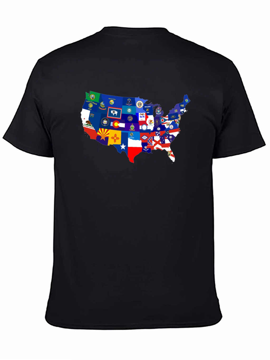 USA States Flag T-Shirt